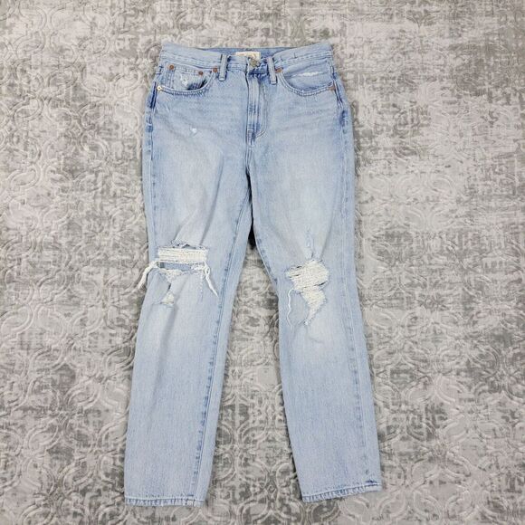 Madewell Jeans Womens 28 Blue The Perfect Vintage Jean Straight Leg High Rise - Picture 1 of 16